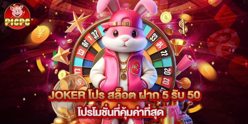 joker โปร สล็อต ฝาก 5 รับ 50 โปรโมชั่นที่คุ้มค่าที่สุด
