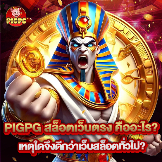 Pigpg 2 2.pigpg สล็อตเว็บตรง คืออะไร เหตุใดจึงดีกว่าเว็บสล็อตทั่วไป